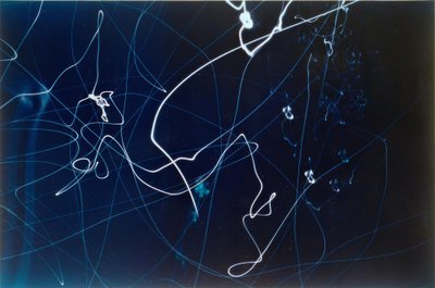 Ohne Titel (3 felvétel a közlekedési lámpáról) alkotó: Laszlo Moholy Nagy