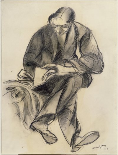 Ülő alakolvasás, 1919 alkotó: Laszlo Moholy Nagy
