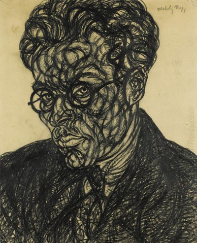 Önarckép. alkotó: Laszlo Moholy-Nagy