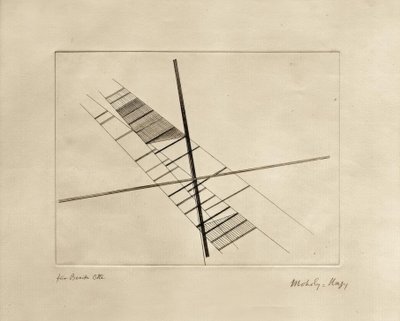 Metsző átlók alkotó: Laszlo Moholy-Nagy