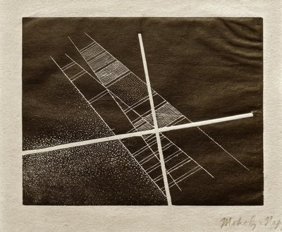 Metsző átlók alkotó: Laszlo Moholy-Nagy