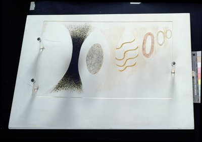 Az oválisok, 1945 alkotó: Laszlo Moholy-Nagy