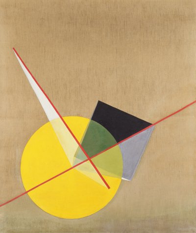Sárga kör alkotó: Laszlo Moholy Nagy