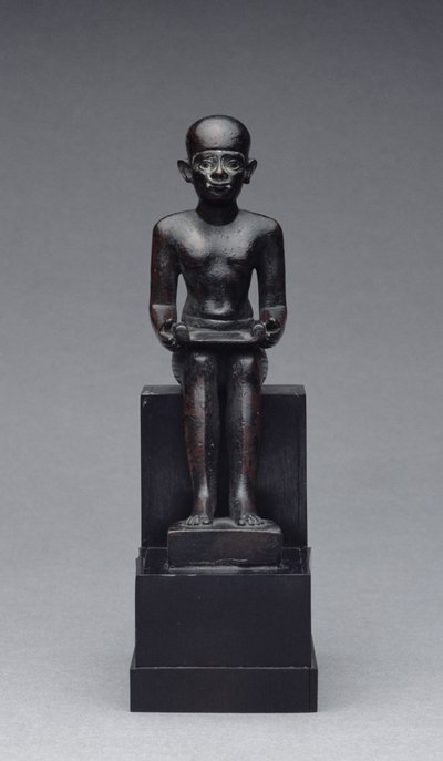 Imhotep (i.e. 2635-2595 körül) késői időszak (bronz) figurája alkotó: Late Period Egyptian