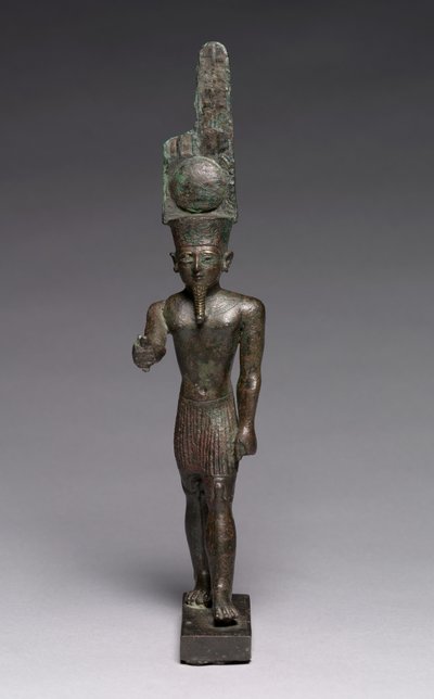 Ámen-Ra szobra, ie 664-30 alkotó: Late Period Egyptian