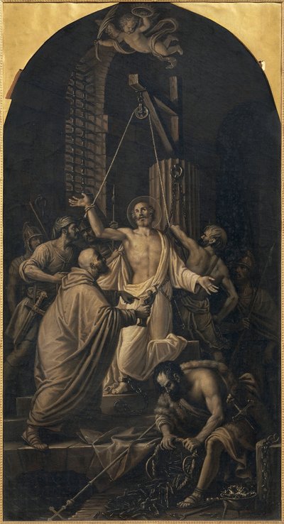 Szent Apollinaris mártíromsága, Lattanzio Querena (1768-1853). alkotó: Lattanzio Querena