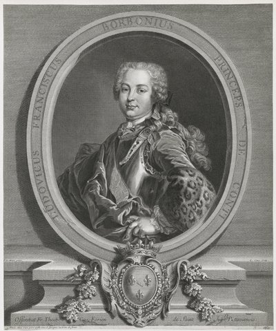 Laurent Cars - Louis François de Bourbon, Conti hercege alkotó: Laurent Cars