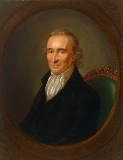 Thomas Paine (1737-1809), 1792 körül (olaj, vászon) alkotó: Laurent Dabos