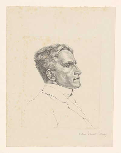 Egy ismeretlen férfi portréja alkotó: Laurent Verwey van Udenhout (workshop of)