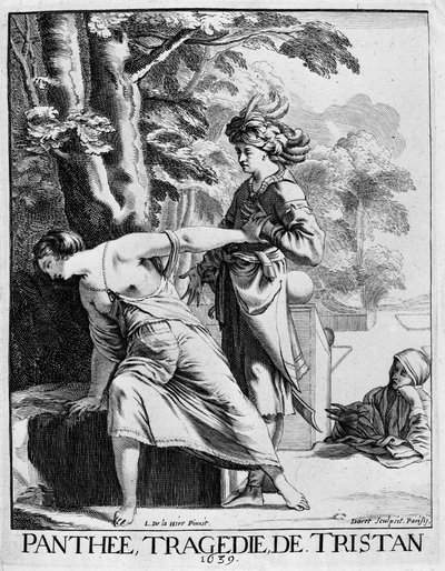 Araspe kinyilvánítja szenvedélyét Panthee iránt – Panthee, Francois l