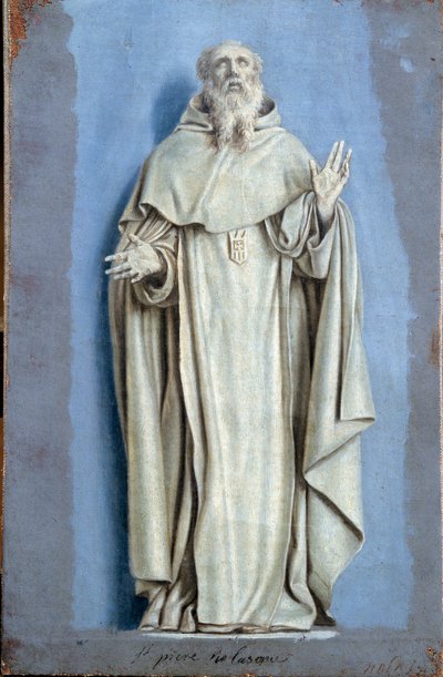 Saint Pierre Nolasque (1189-1256) extázisban Laurent de La Hyre (1606-1656) festménye camaieu-val vászonra 17. század V. 0,36 x 0,23 m Párizs. Louvre múzeum alkotó: Laurent de la Hyre