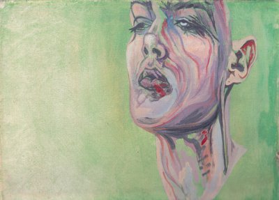 Csepp, 2017 körül (akril, vászon) alkotó: Laurie Michaels