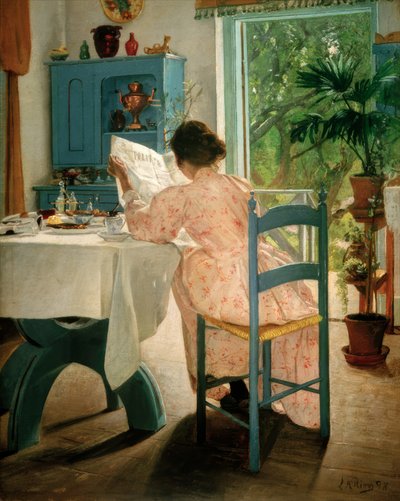 Reggelinél alkotó: Laurits Andersen Ring