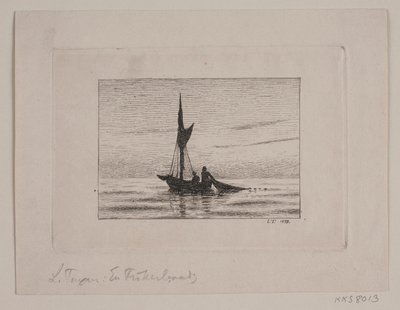 Egy halászhajó alkotó: Laurits Regner Tuxen