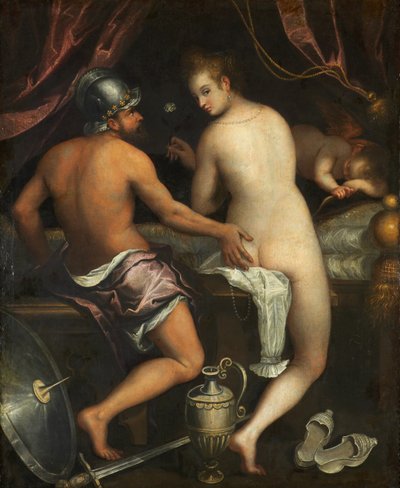 Mars és Vénusz, 1595 körül. alkotó: Lavinia Fontana