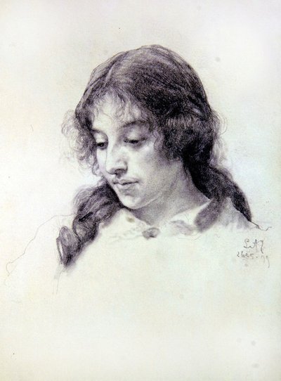 Porträtstudie von Miss Raven-Hill von Lawrence Alma Tadema
