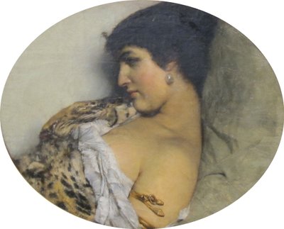 Kleopatra von Lawrence Alma-Tadema