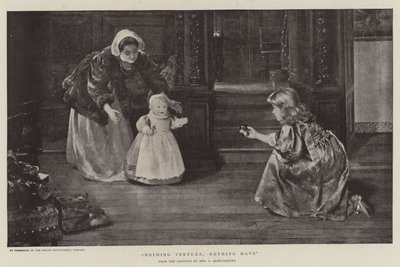 Wer nicht wagt, der nicht gewinnt von Lawrence Alma Tadema