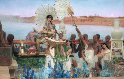 Mózes megtalálása alkotó: Lawrence Alma-Tadema