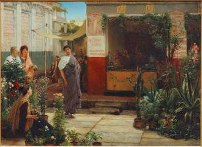 A virágpiac alkotó: Lawrence Alma Tadema