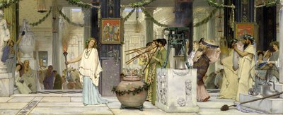 A szüreti fesztivál alkotó: Lawrence Alma-Tadema