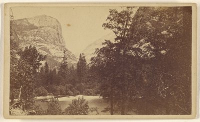 Mirror Lake. Yo-Semite Valley. Mariposa Co. alkotó: Lawrence and Houseworth