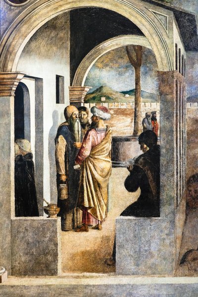 Szent Jeromos úrvacsorája, 1470/80 körül (olaj, vászon) alkotó: Lazzaro Bastiani