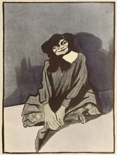 Colette karikatúrája a „L