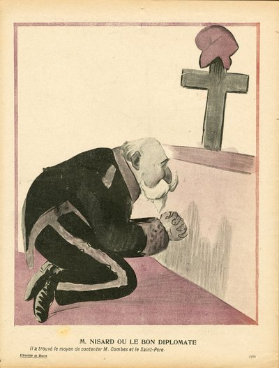 A vajtányér, 167. szám, szatirikus színű alkotó: Leal de Camara
