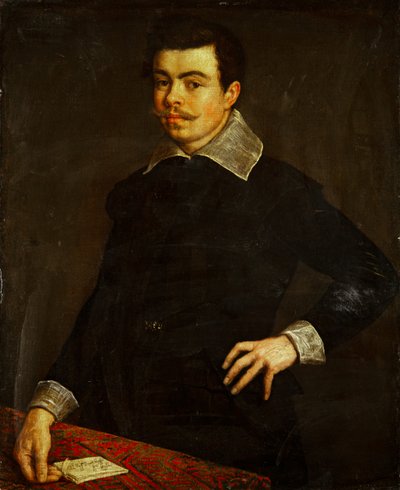 Daniel Hopffer portréja (vászon) alkotó: Leandro Bassano