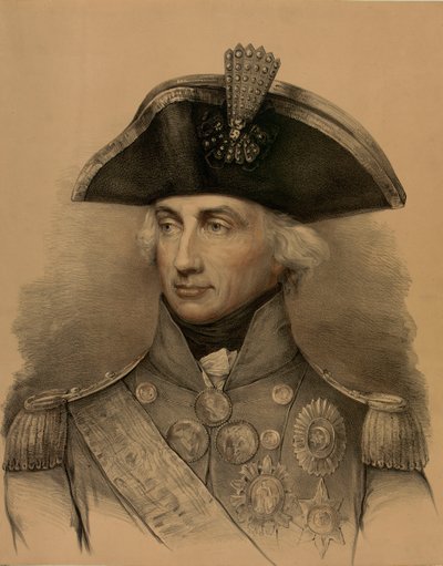 Horatio Nelson ellentengernagy (1758-1805) alkotó: Lemuel Francis (after) Abbott