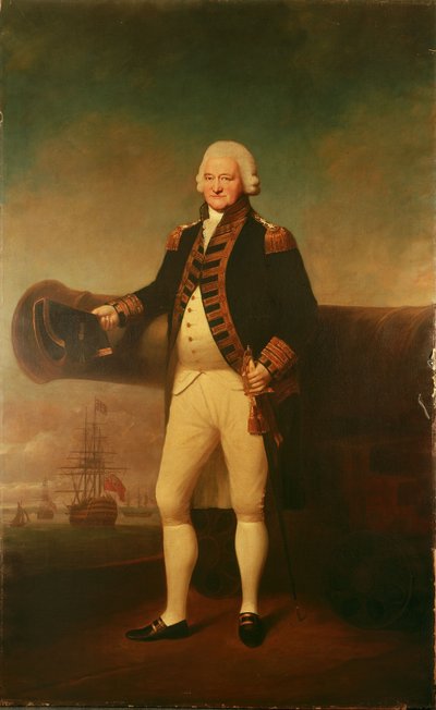 Sir Peter Parker admirális (1721-1811), 1799 körül (olaj, vászon) alkotó: Lemuel Francis Abbott