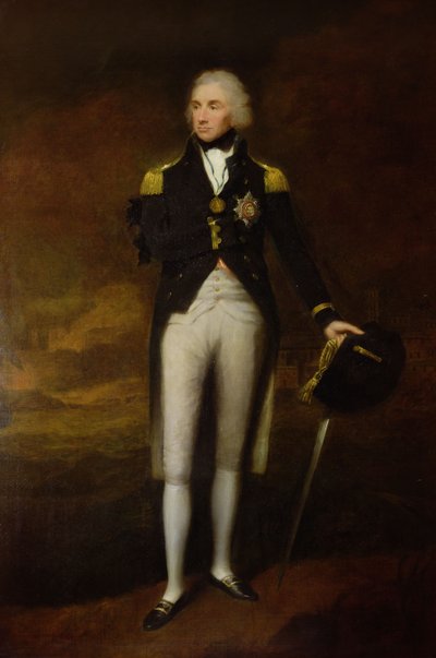 Nelson admirális vikomt (1758-1805) portréja (olaj, vászon) alkotó: Lemuel Francis Abbott