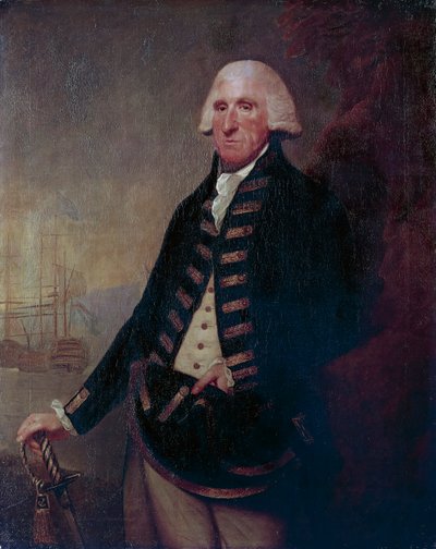 Portrait of Sir Samuel Hood, I Viscount Hood (Butleigh alkotó: Lemuel Francis Abbott