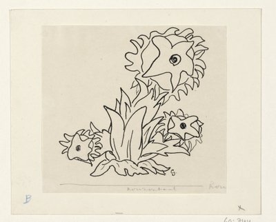 Virágok alkotó: Leo Gestel (signed by artist)