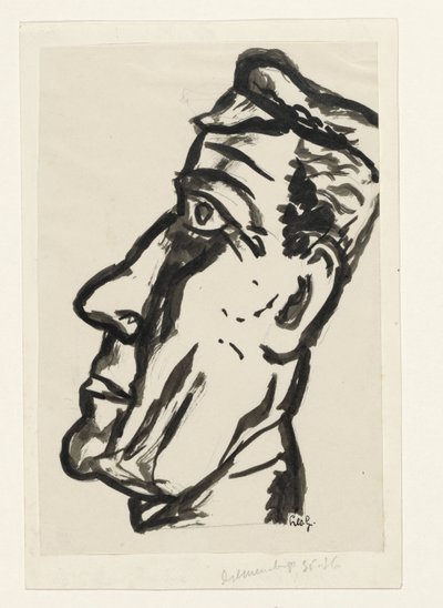 Az ember feje alkotó: Leo Gestel (signed by artist)