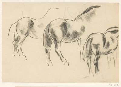 Három ló alkotó: Leo Gestel