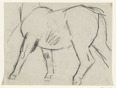 Egy ló teste alkotó: Leo Gestel