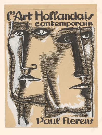 Ontwerp boekomslag Kortárs holland művészet alkotó: Leo Gestel