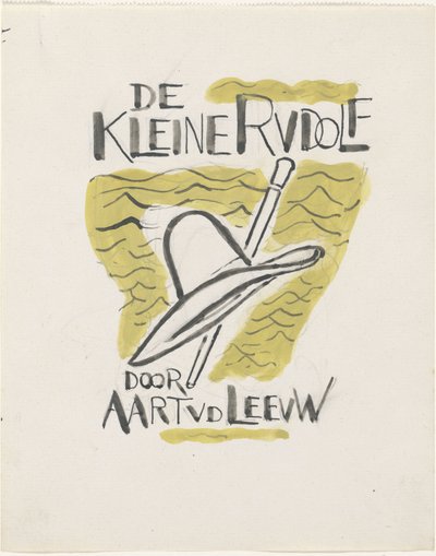 Kötéstervezés: Aart van der Leeuw, A kis Rudolf, 1930 alkotó: Leo Gestel