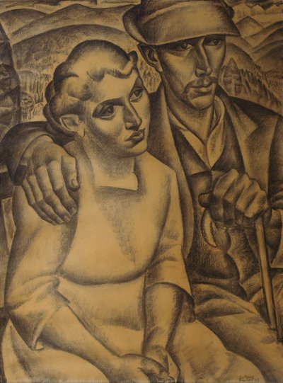 A jegyes a bajor erdőben alkotó: Leo Gestel