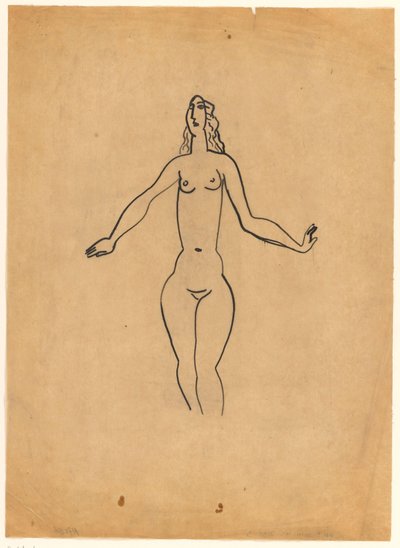 Weiblicher Akt alkotó: Leo Gestel
