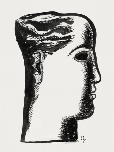 Női fej (kb. 1891–1941) alkotó: Leo Gestel