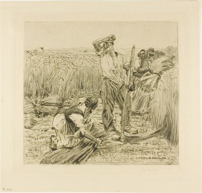 Aratás alkotó: Leon Augustin Lhermitte