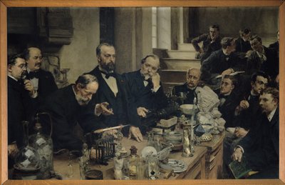 Henri Sainte-Claire Deville (1818-81) Előadás, 1890 alkotó: Leon Augustin Lhermitte