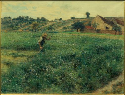 Kasza a lucernaföldön alkotó: Leon Augustin Lhermitte