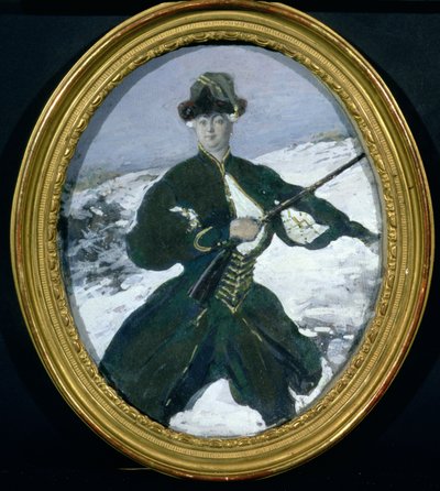 Erzsébet császárné (1709-61) Vadászat, 1902 alkotó: Leon Bakst