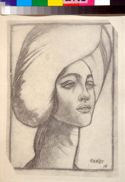 Madame T. portréja alkotó: Leon Bakst