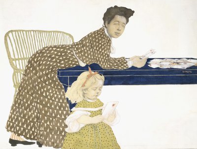 A kártyajátékosok c. 1903 alkotó: Leon Bakst
