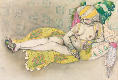 A sárga szultána, 1916 alkotó: Leon Bakst